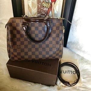 Louis Vuitton Speedy 25 and Strap